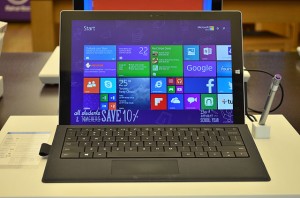Surface Pro 3 mit Type Cover